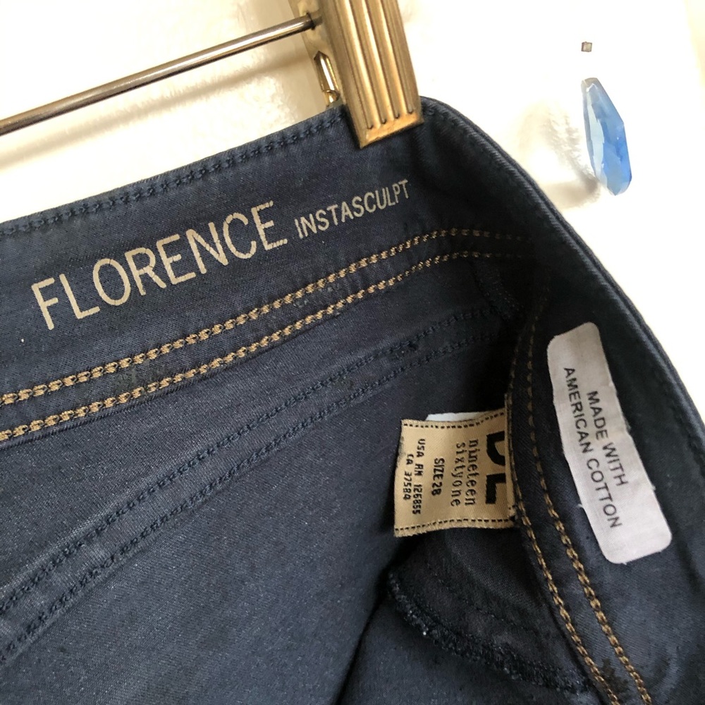 DL1961 Florence Instasculpt Coated Skinny Jean 28 - Picture 10 of 11